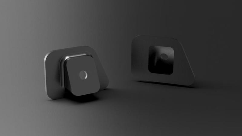 Lexus ISF Rear Bumper Tabs