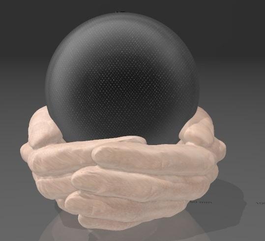 Suporte Alexa Echo Dot 4a e 5a Geração Fixação em Parede Mãos