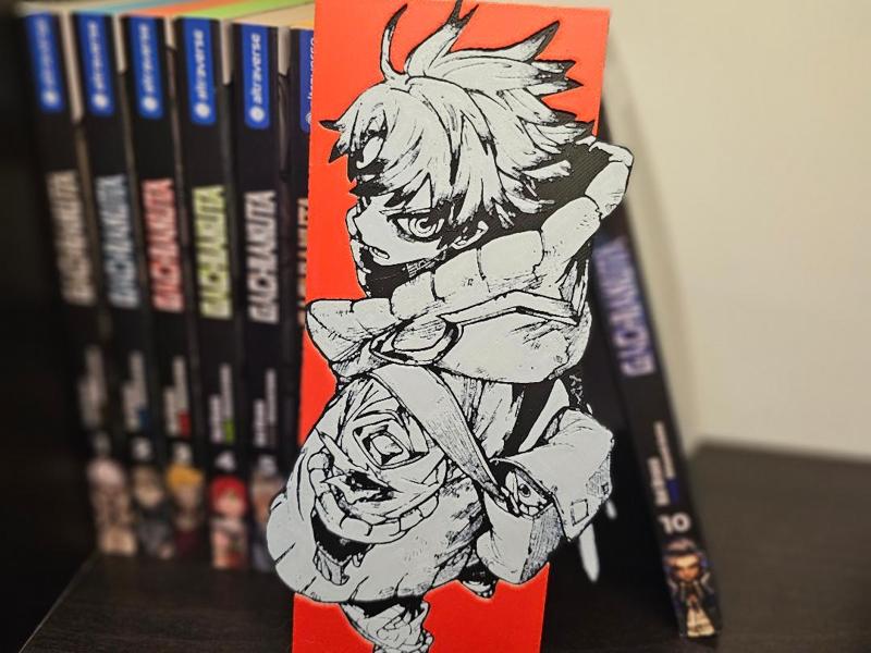 Gachiakuta Bookmark | Hueforge Multicolor