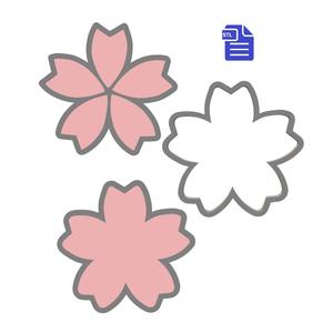 3pc Cherry Blossom Bath Bomb Mold