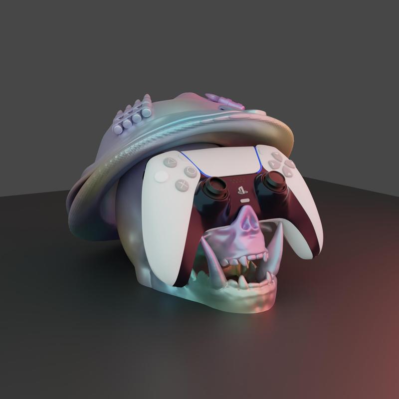 Ork Skull Controller Stand