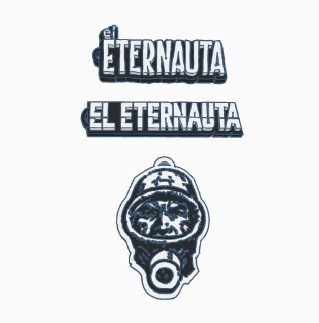Kit x3 key chains El Eternauta