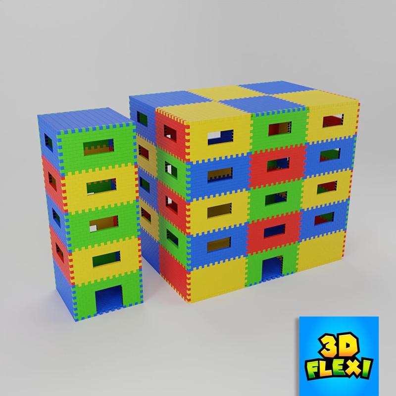 Building Bloks Cube Stackable Cube Blocks, Stackable Building Blocks Cube