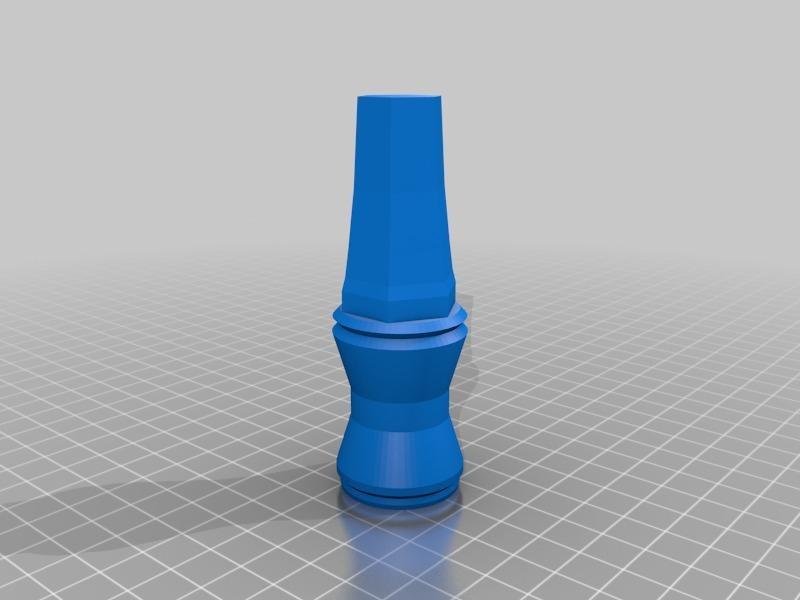 Eleventh Doctor's Sonic Screwdriver - hex divot handle