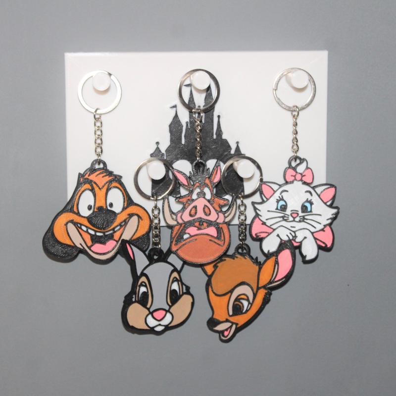 5 Disney Keychain