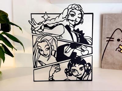 KPop Demon Hunters Wall Decor