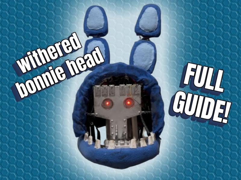WITHERED BONNIE MASK (five night's at freddy's 2)