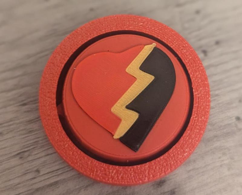 Descendants Rise of Red Fidget Spinner