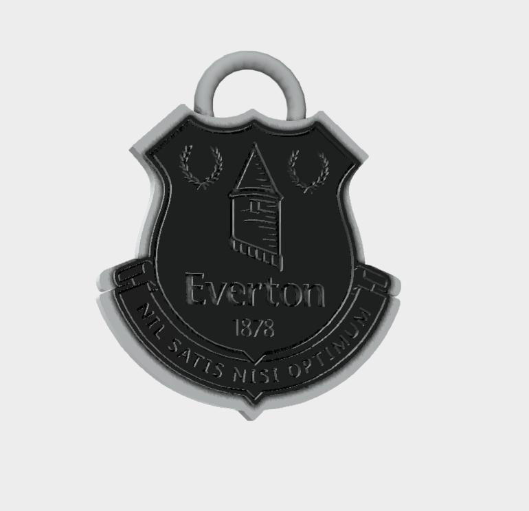 Everton Coat of Arms Key Ring