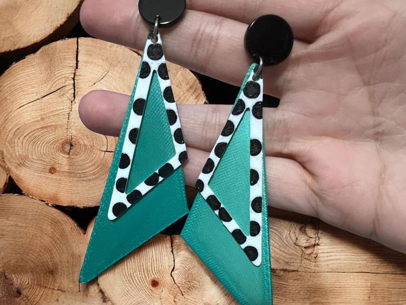 Geometric earrings 