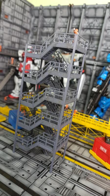 Scafolding for gundam base diorama