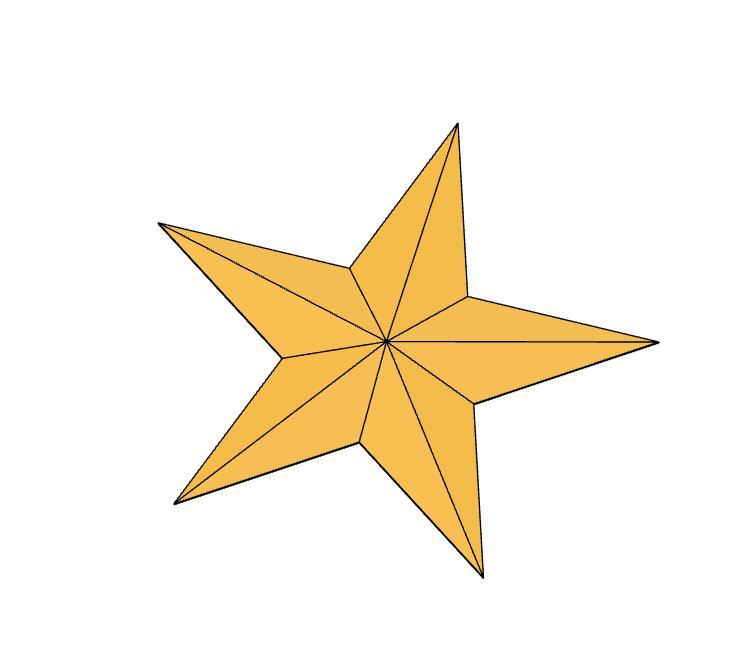 中华五角星-我爱我的祖国