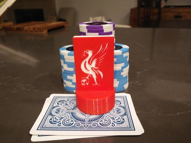Liverpool FC Poker Card Capper