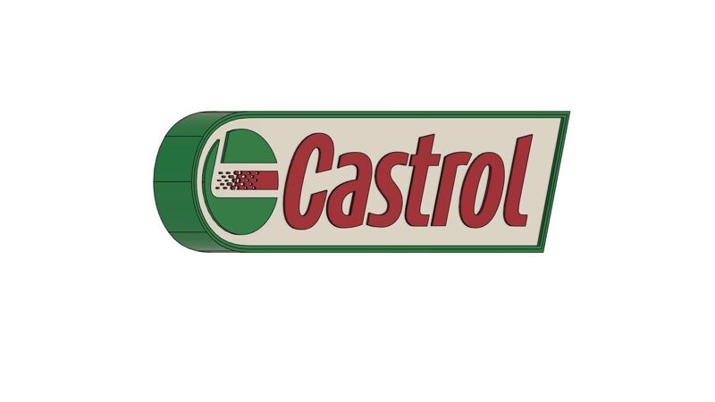 Castrol Logo Lightbox