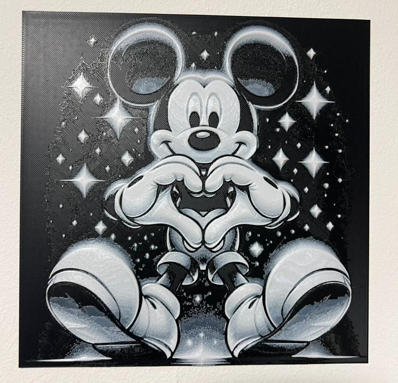 Micky Mouse Love Hueforge