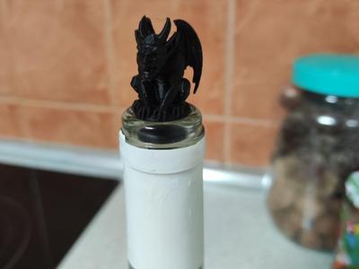 gargoyle bottle stopper