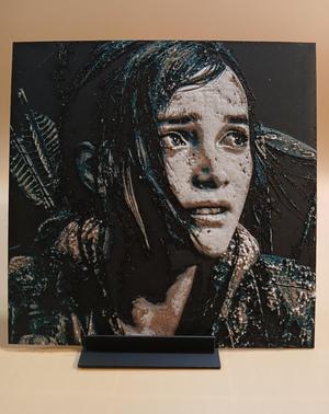 Ellie - The last of us 2 (HueForge 4 color)