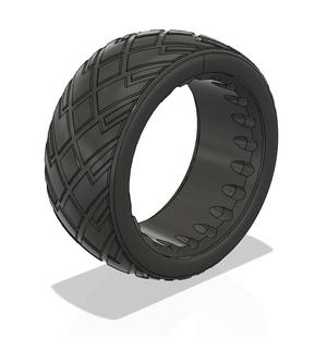 Terrain tires for Datsun Sakura 240 3Dsets models