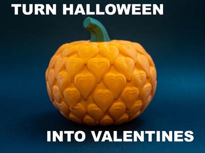 Turn Halloween INTO VALENTINES