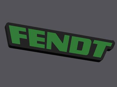 FENDT Logo Sign
