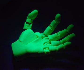 Poseable Human Hand 16 points of Articulation 