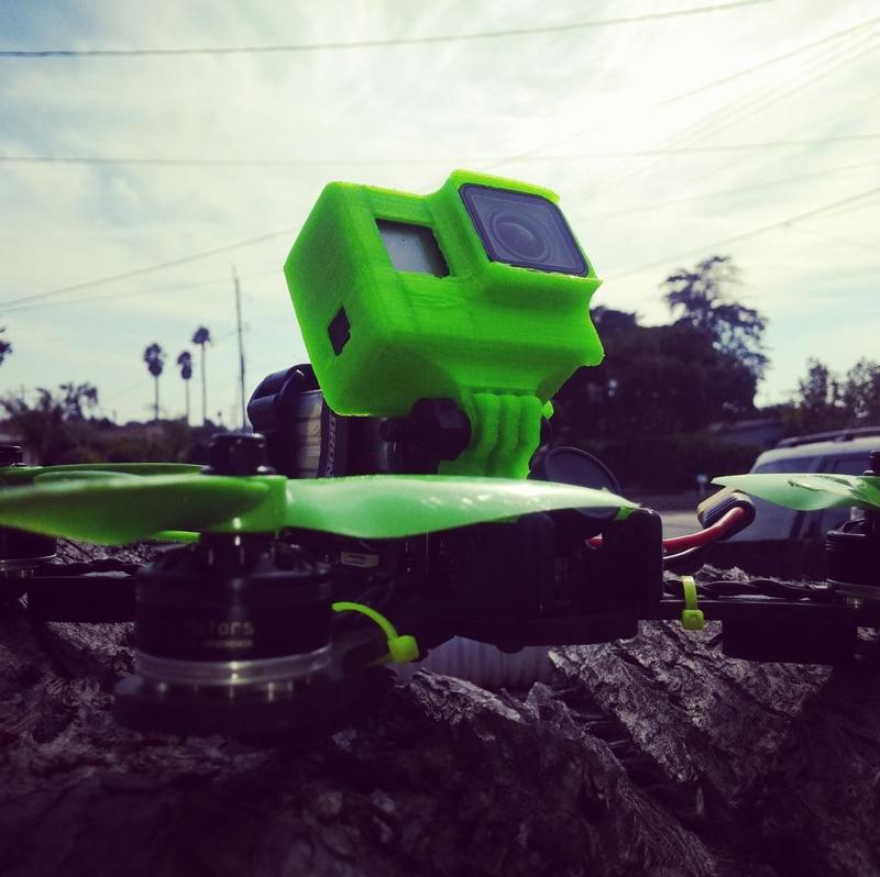 GoPro Hero 6 & 5 Black TPU Mount with GoPro Adapter