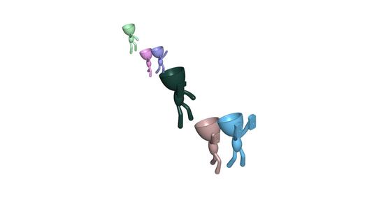 Set / conjunto de 6 hermosos modelos parados basado en los jarrones /macetas de Robert Plant aptos para colgar en la pared  Set / set of 6 beautiful standing models based on Robert Plant's vases / pots suitable for hanging on the wall