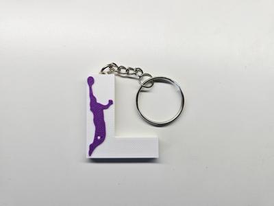 Basketball keychain L