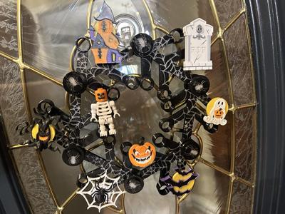Halloween Brick Wreath