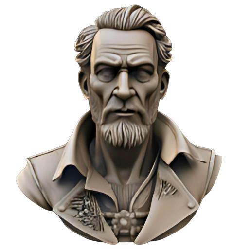 Pirate Captain Bust