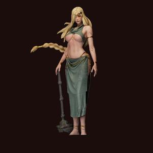 Elden Ring – Queen Marika the Eternal STL | 3D Printable Figurine Model