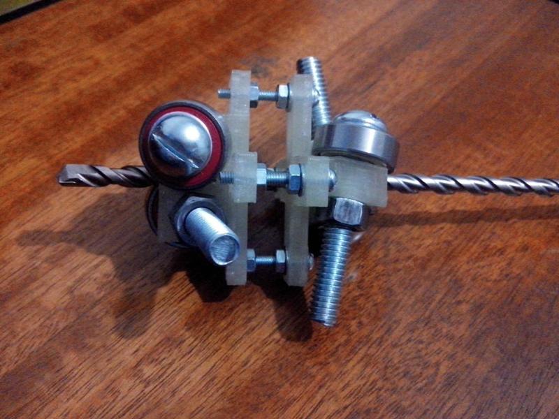 Drill Bit Ball Screw Concept