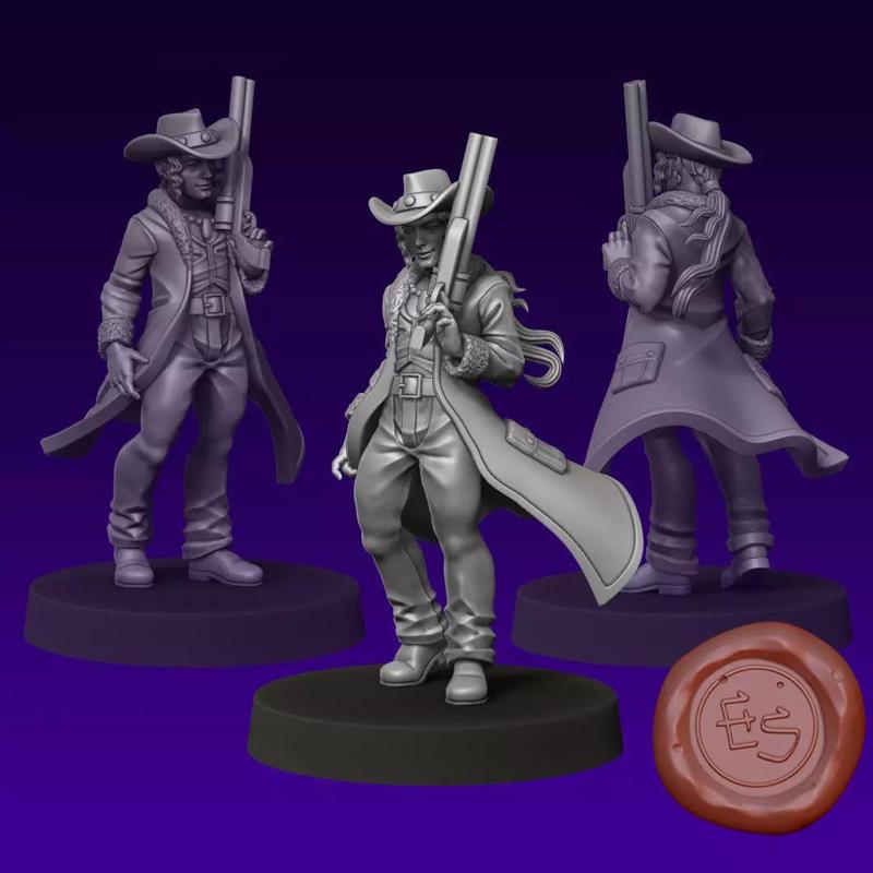 Irvine Kinneas - Final Fantasy VIII - 32mm Scaled Miniature