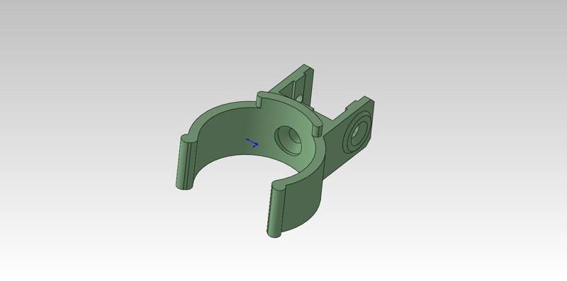 motor mount for 20mm extrusion