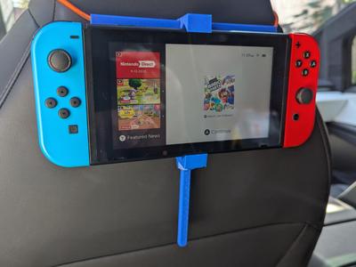 Phone/Tablet Holder For Fixed Headrest Seat