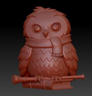 Hedwig Owl STL | 3D Printable Harry Potter Figure
