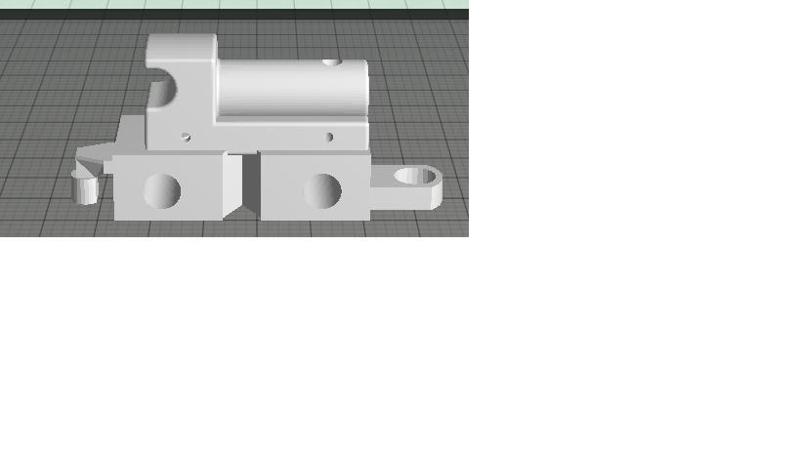 This is an engine placed on a lego toy train body (toy train snap body)