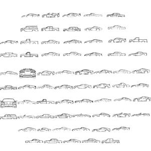 Chevrolet Multipack Silhouette Wall Art