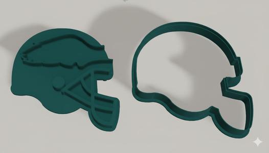 COOKIE CUTTER HELMET PHILADELPHIA EAGLES NFL