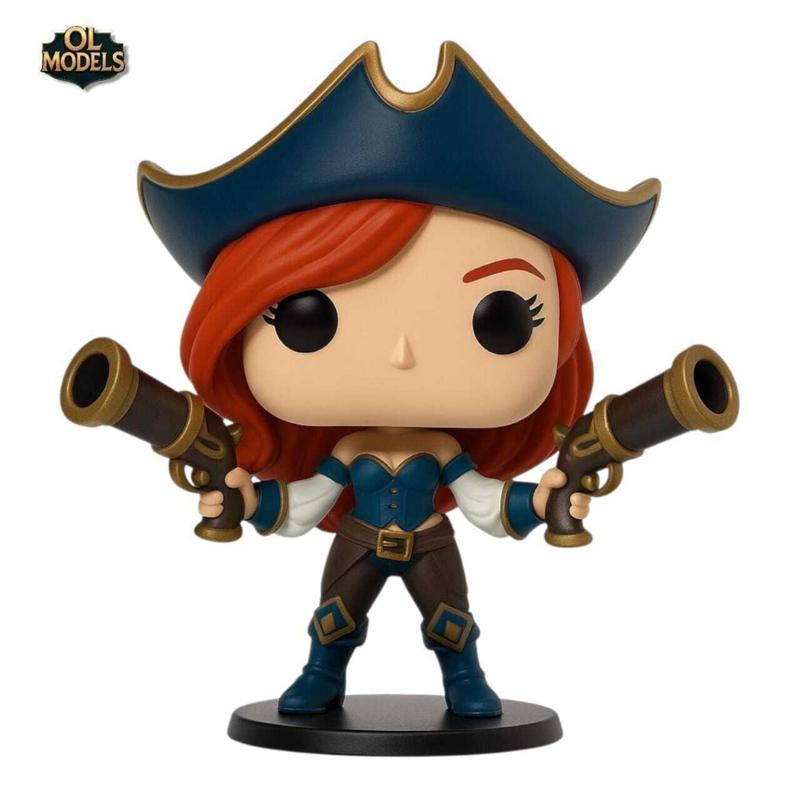 Miss Fortune Chibi Figure League of Legends 3D Model