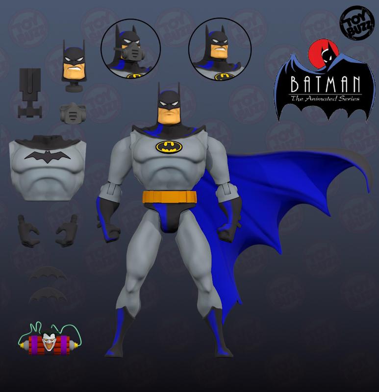 Batman animated series action figure
