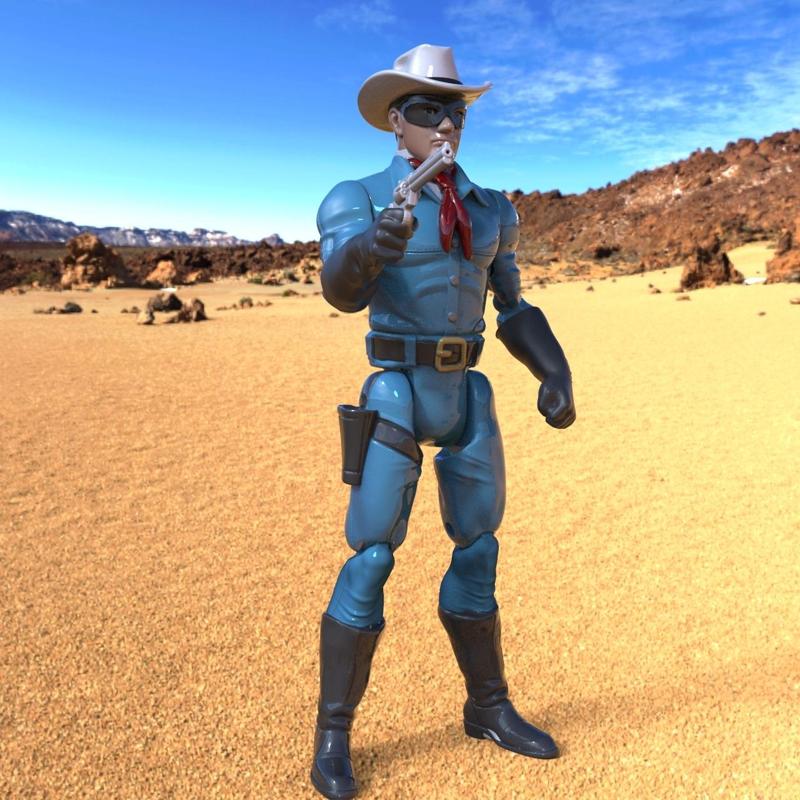 Lone Ranger the ultra-power articulated lone ranger