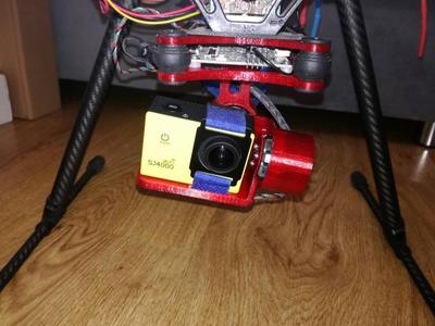 2 Axis gimbal for SJ4000 gopro or simlar 