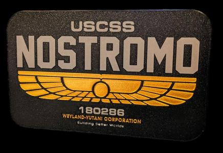 Nostromo Deck Sign