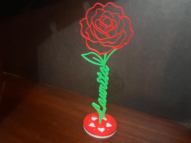 Personalized rose - Laurita