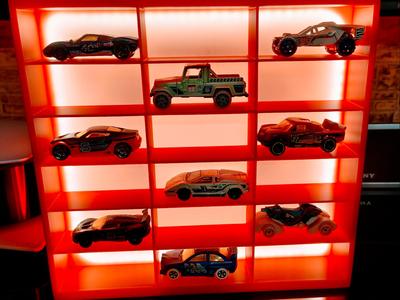 HotWheels Rack with BackLight