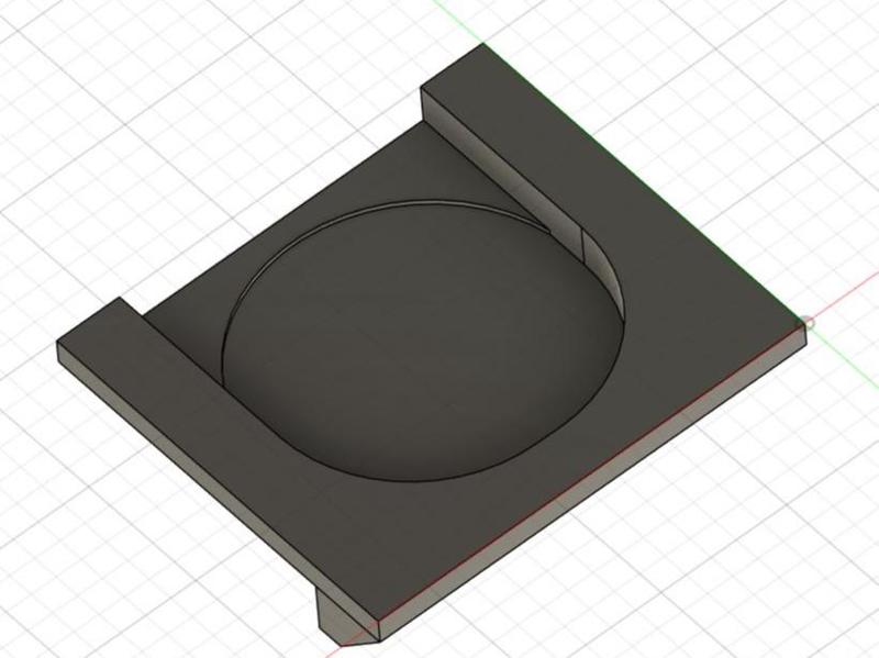 Battery compartment cover for caliper gauge