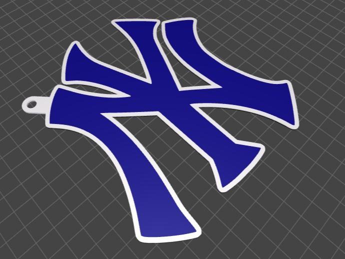 New York Yankees Keychain