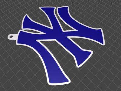 New York Yankees Keychain