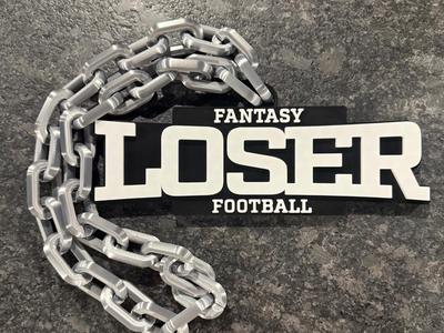 Fantasy Football Loser Turnover Chain